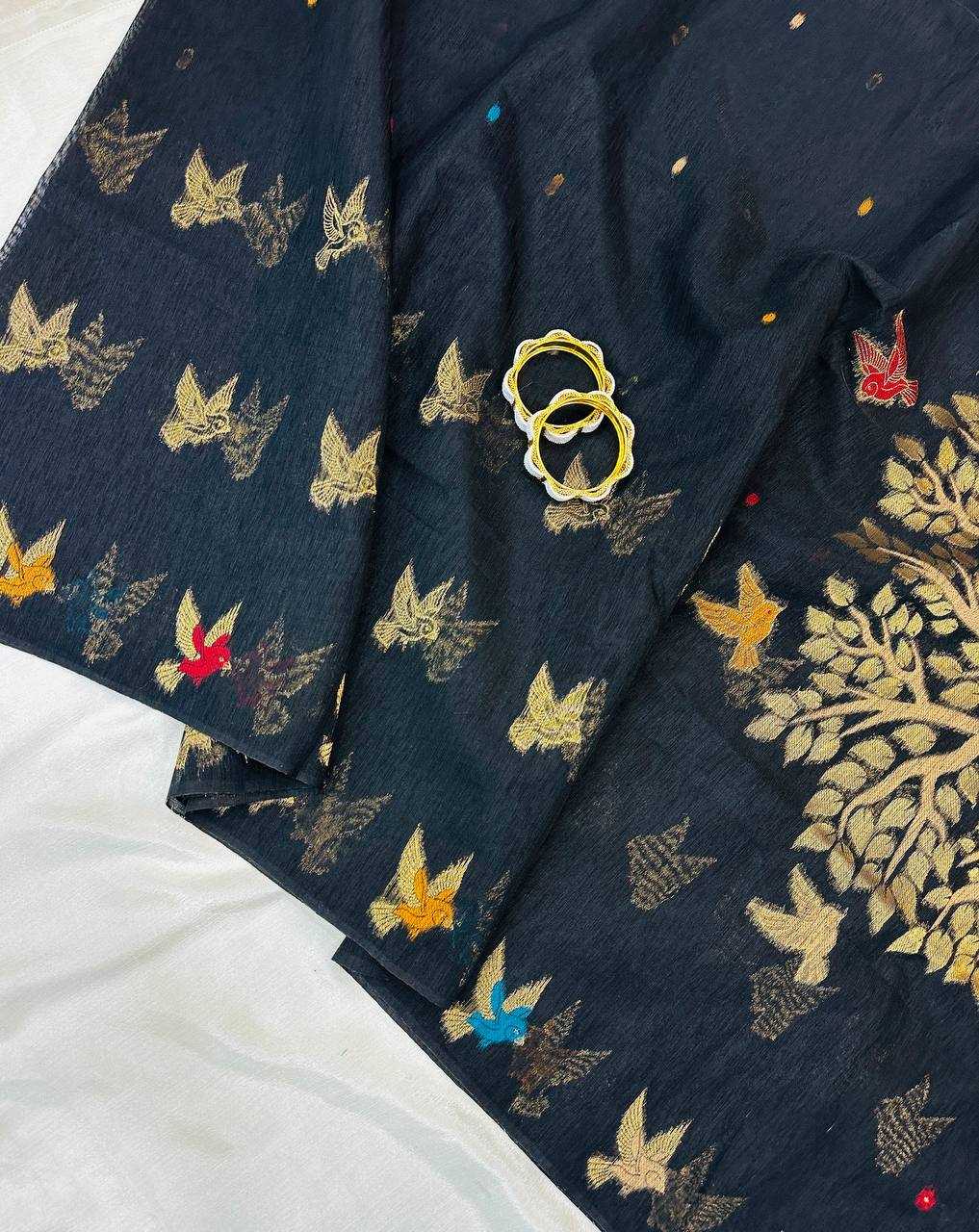 Ynf Khadi Cotton KESH488 Khadi Sarees Wholesale Designer Sarees Tussar Sarees Zari Sarees Manufacturer- Kapda Export