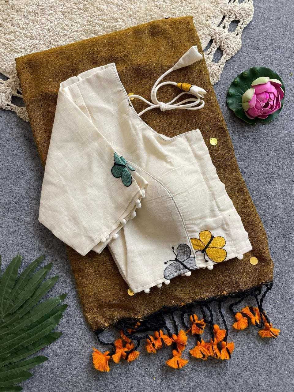 Ynf Khadi Cotton RIN216 Divya Sarees Wholesale Branded Sarees Traditional Sarees Festive Sarees Manufacturer- Kapda Export