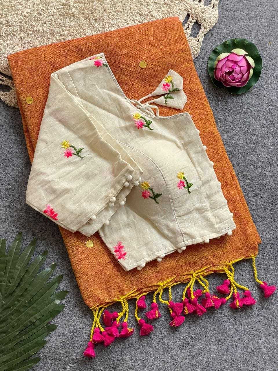 Ynf Khadi Cotton RIN216 Divya Sarees Wholesale Branded Sarees Traditional Sarees Festive Sarees Manufacturer- Kapda Export