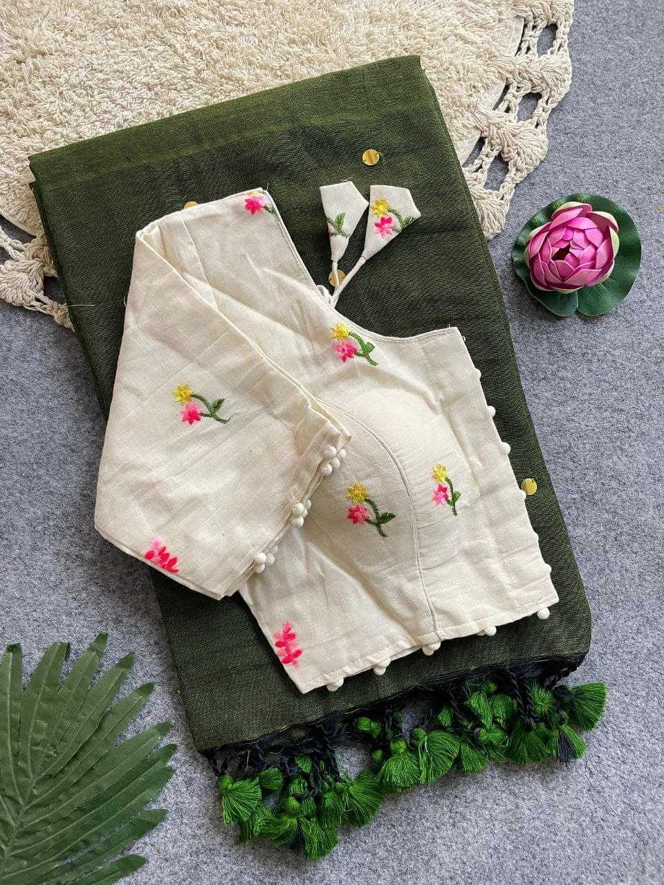 Ynf Khadi Cotton RIN216 Divya Sarees Wholesale Branded Sarees Traditional Sarees Festive Sarees Manufacturer- Kapda Export