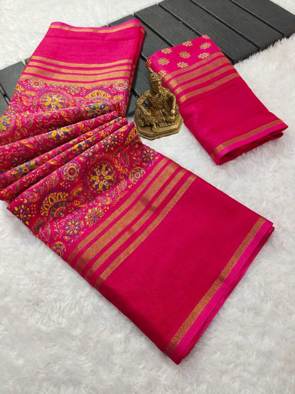 Ynf Kora Silk KESH673 PATTU Sarees Wholesale Kashmiri Sarees Jacquard Saree Kora Sarees Manufacturer- Kapda Export