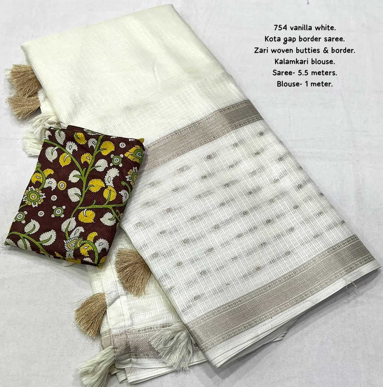 Ynf Kota Silk KESH433 689 Sarees Wholesale Printed Sarees Ajrakh Sarees Butta Sarees Manufacturer- Kapda Export