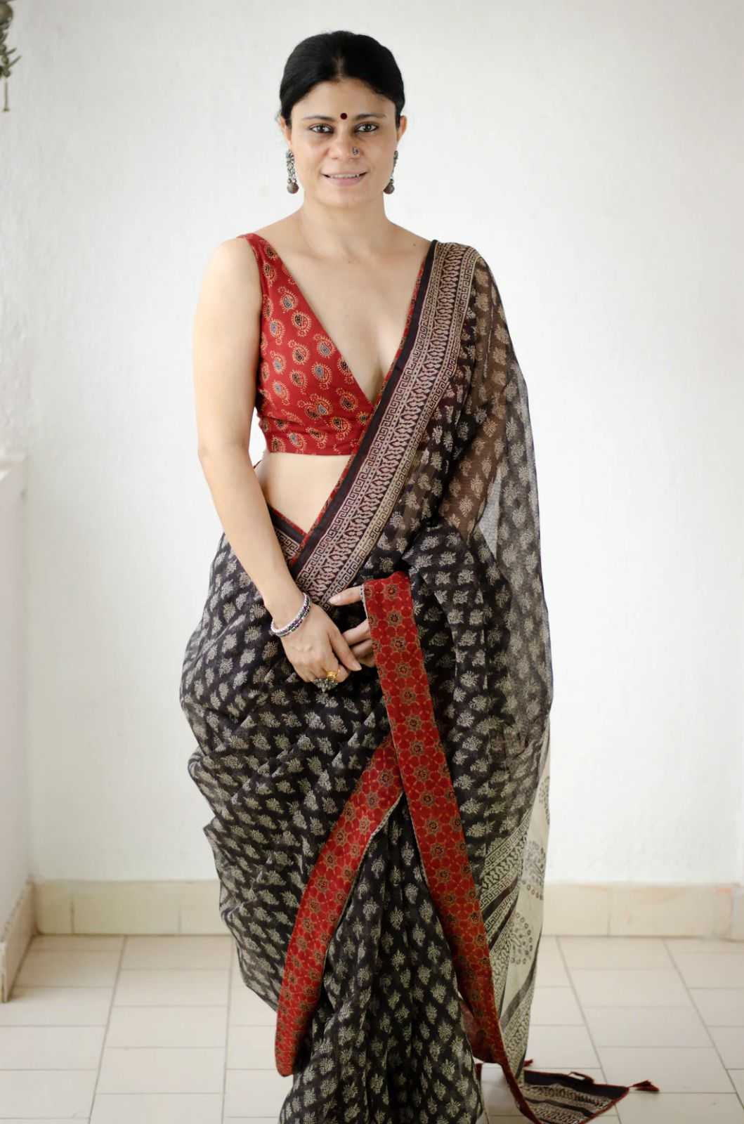 Ynf Kota Silk KESH690 Chamki Sarees Wholesale Designer Sarees Printed Sarees Kota Doria Sarees Manufacturer- Kapda Export