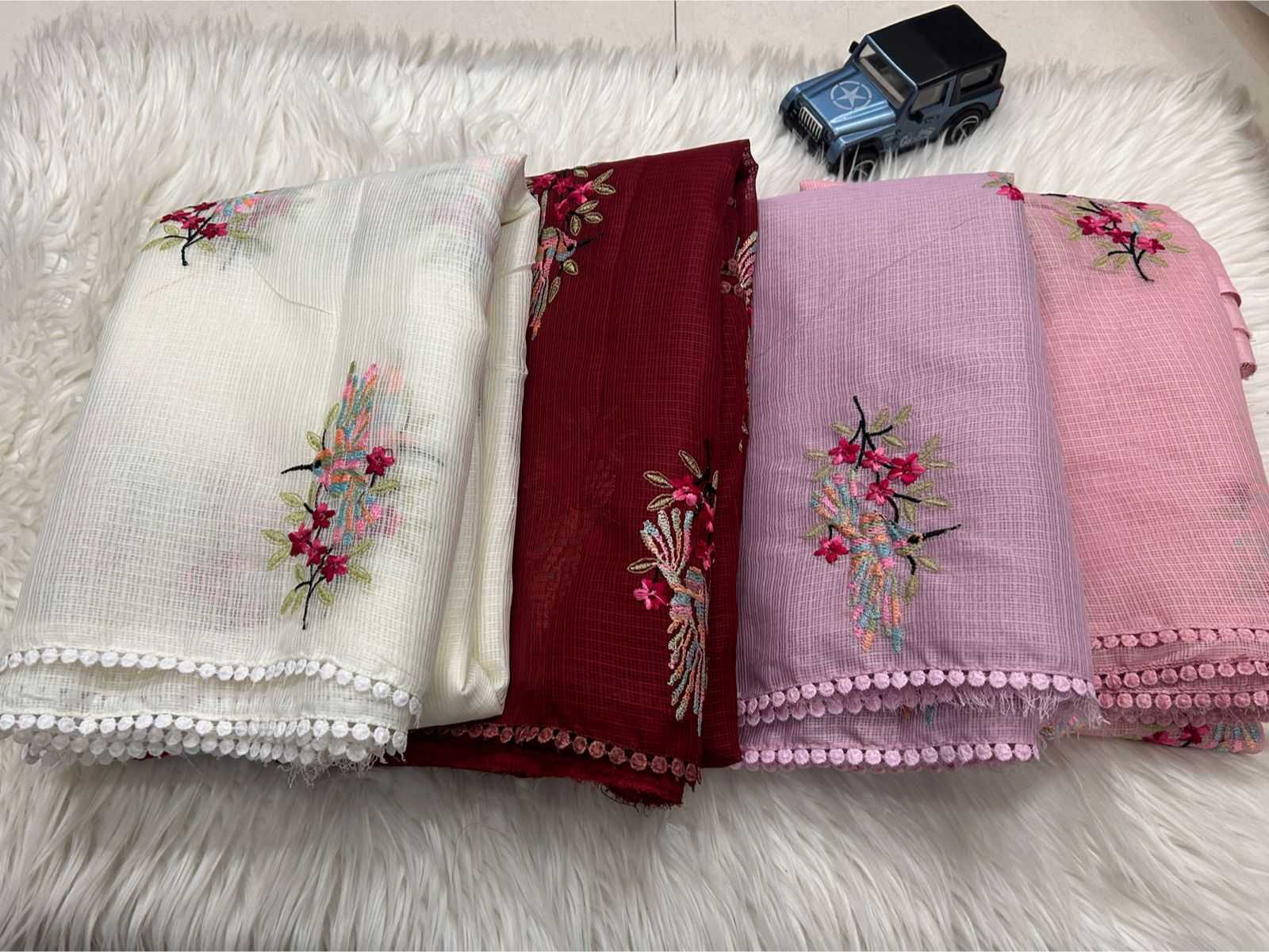 Ynf Kota Silk KESH690 Sparrow Sarees Wholesale Designer Sarees Embroidered Sarees Kota Doria Sarees Manufacturer- Kapda Export