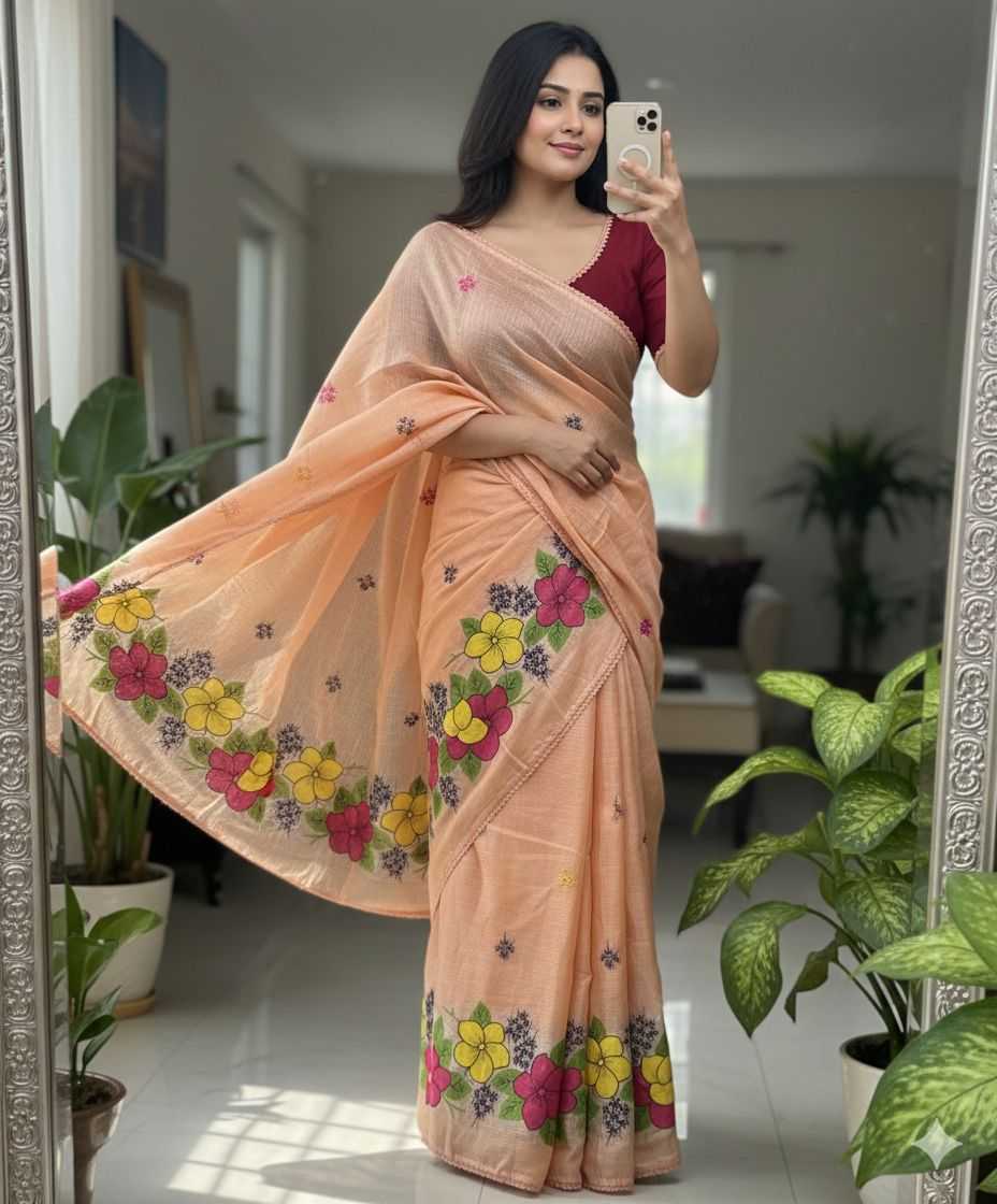 Ynf Kota Silk KESH716 kota Sarees Wholesale Embroidered Sarees Kota Doria Sarees Lace Border Sarees Manufacturer- Kapda Export
