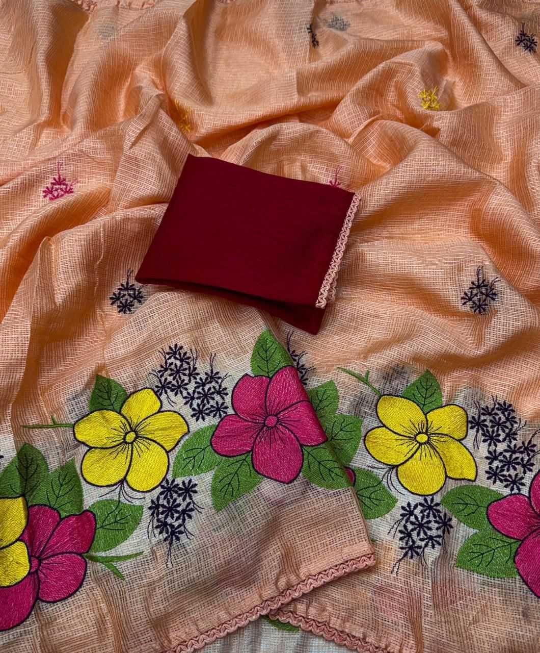 Ynf Kota Silk KESH716 kota Sarees Wholesale Embroidered Sarees Kota Doria Sarees Lace Border Sarees Manufacturer- Kapda Export