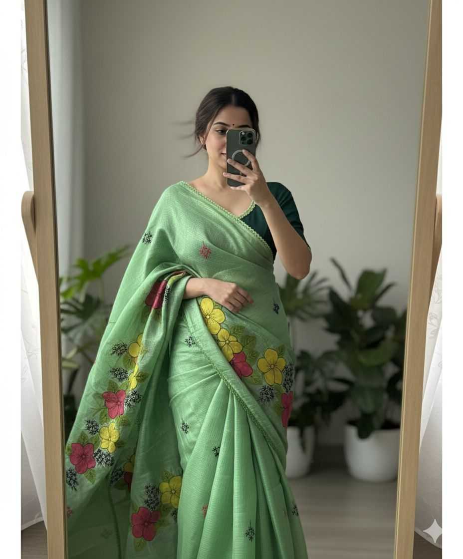 Ynf Kota Silk KESH716 kota Sarees Wholesale Embroidered Sarees Kota Doria Sarees Lace Border Sarees Manufacturer- Kapda Export