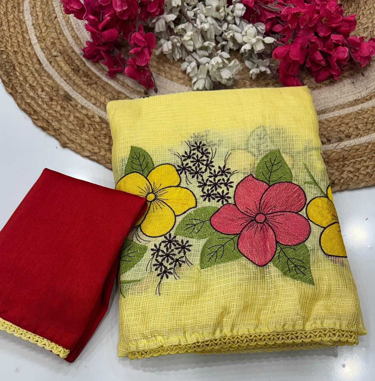 Ynf Kota Silk KESH716 kota Sarees Wholesale Embroidered Sarees Kota Doria Sarees Lace Border Sarees Manufacturer- Kapda Export