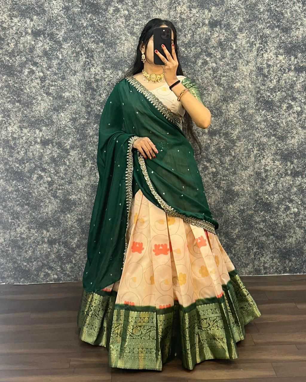 Ynf Lichi Silk KESH599 JIMMY Lehengas Wholesale Designer Lehenga Silk Lehenga Printed Lehenga Manufacturer- Kapda Export