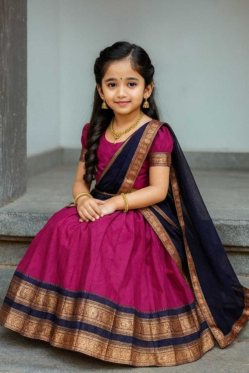 Ynf Lichi Silk KESH642 008 Kids Wear Wholesale Kids Lehenga Girls Ethnic Wear Baby Girl Lehenga Manufacturer- Kapda Export