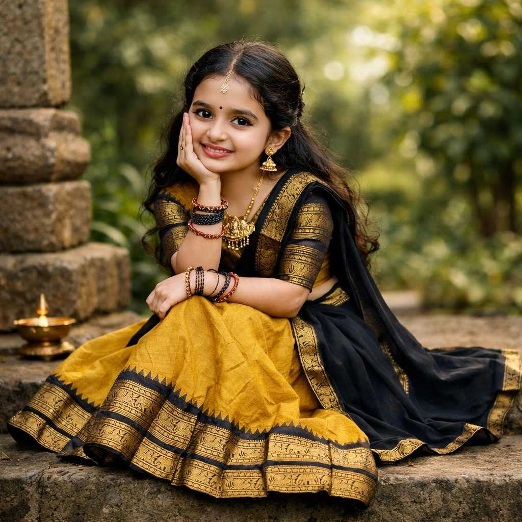 Ynf Lichi Silk KESH642 008 Kids Wear Wholesale Kids Lehenga Girls Ethnic Wear Baby Girl Lehenga Manufacturer- Kapda Export