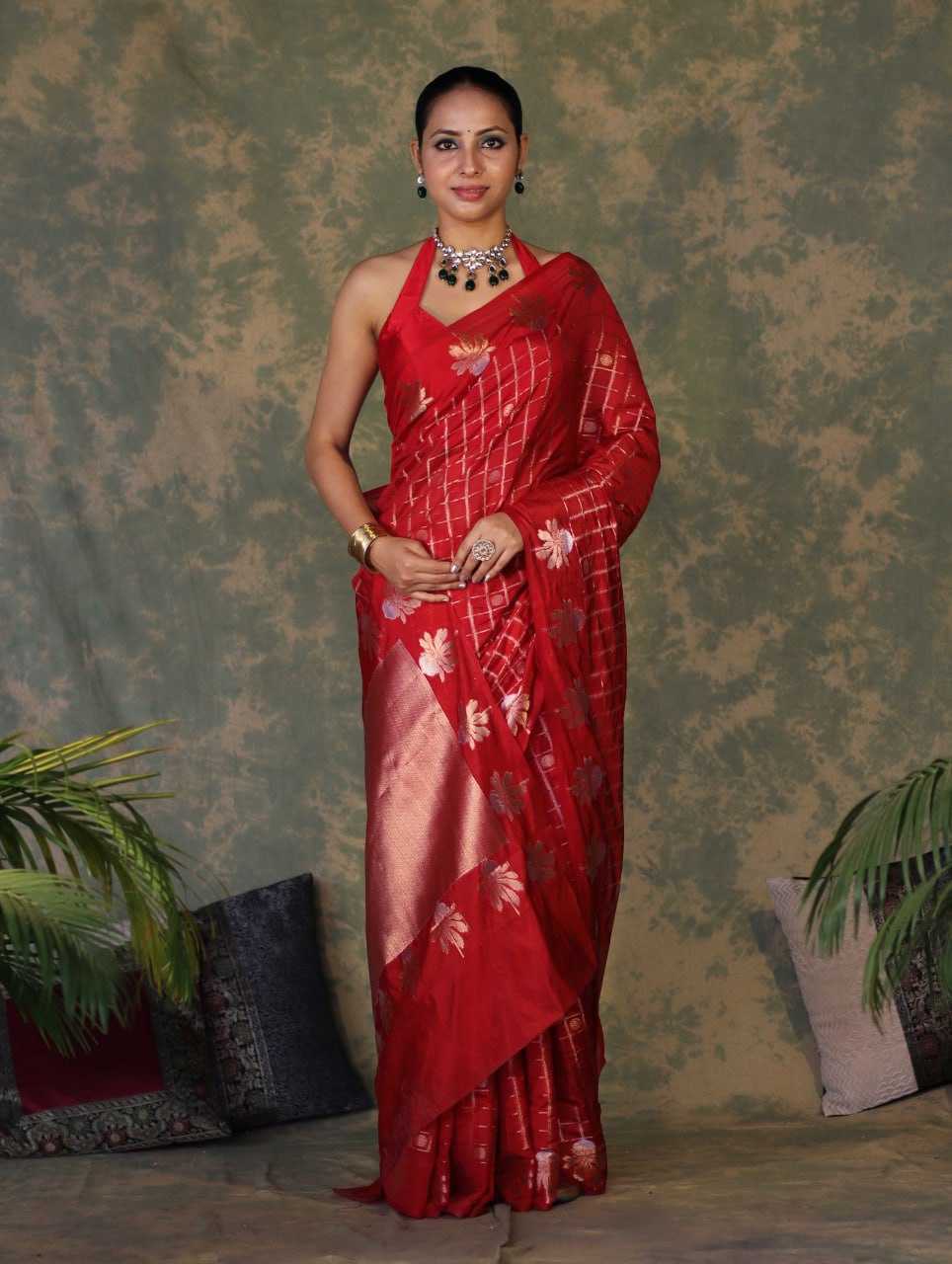 Ynf Lichi Silk KESH742 05 Silk Sarees Wholesale Banarasi Silk Sarees Zari Border Silk Sarees Festival Silk Sarees Manufacturer- Kapda Export