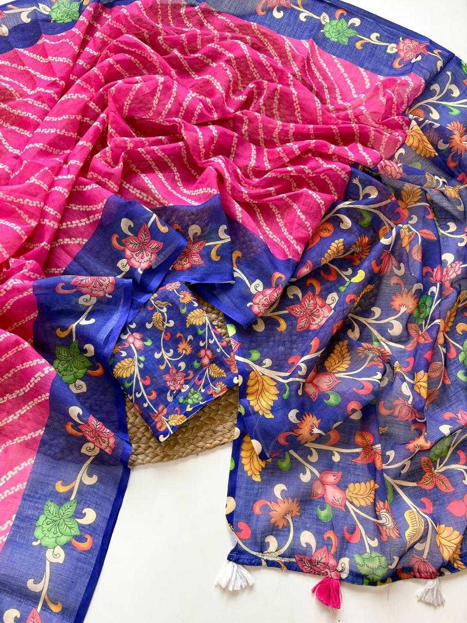 Ynf Linen KESH681 102 Sarees Festive Collections Wholesale Leheriya Sarees Linen Sarees Festive Sarees Manufacturer- Kapda Export