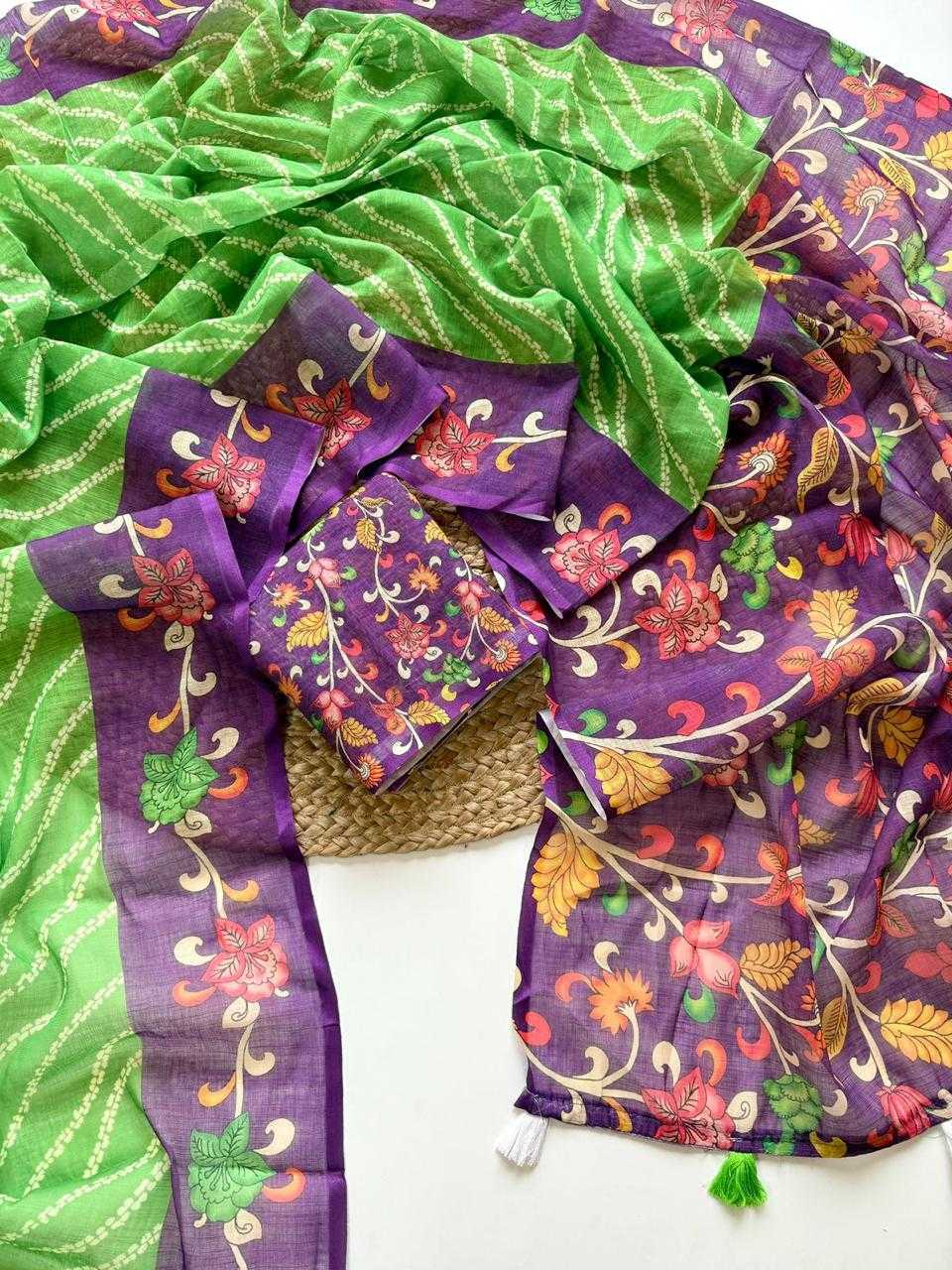 Ynf Linen KESH681 102 Sarees Festive Collections Wholesale Leheriya Sarees Linen Sarees Festive Sarees Manufacturer- Kapda Export