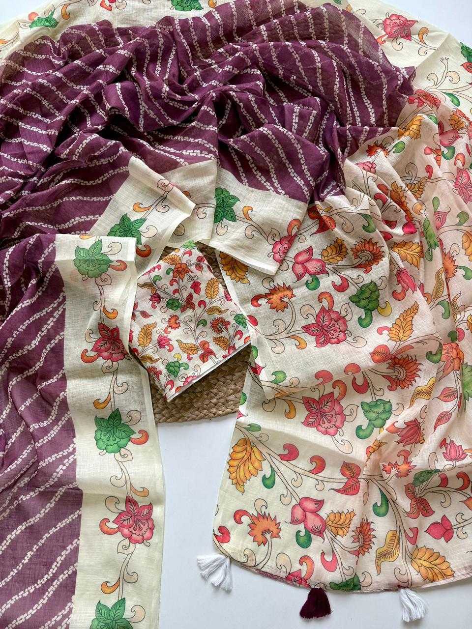 Ynf Linen KESH681 102 Sarees Festive Collections Wholesale Leheriya Sarees Linen Sarees Festive Sarees Manufacturer- Kapda Export