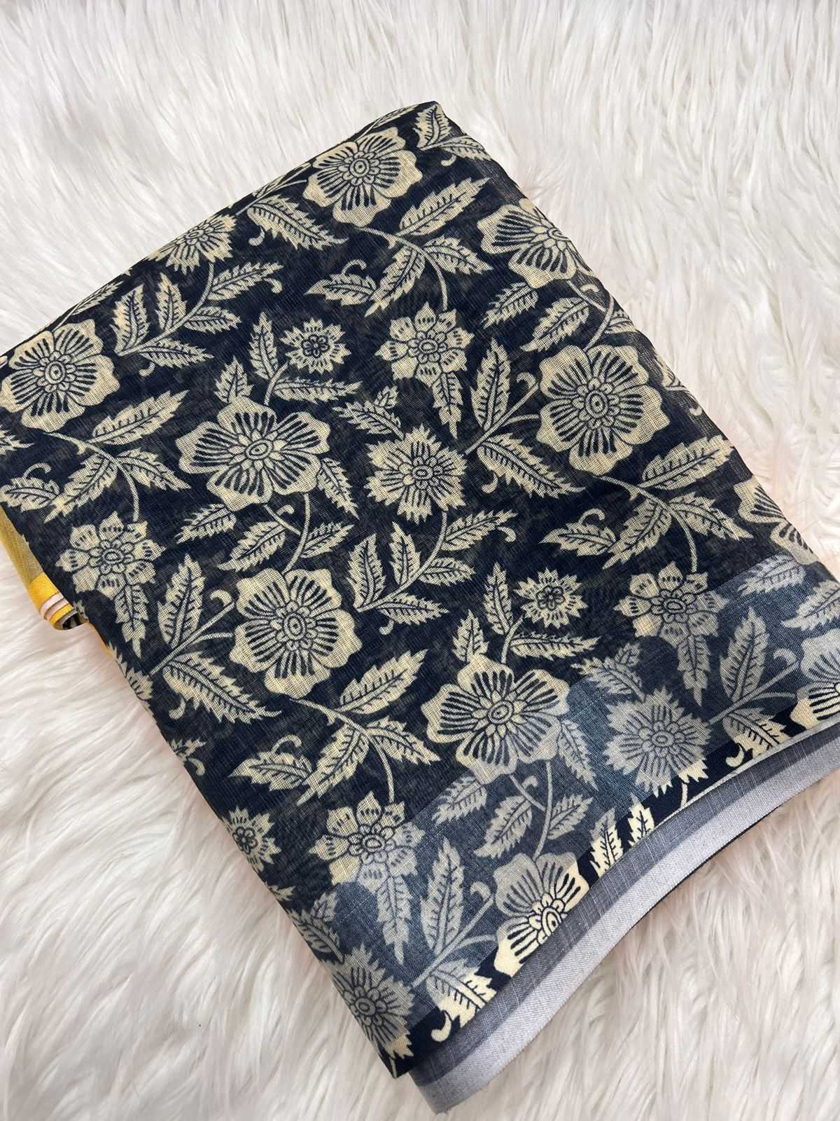 Ynf Linen KESH690 Raazhi Sarees Wholesale Linen Sarees Casual Sarees Office Wear Sarees Manufacturer- Kapda Export