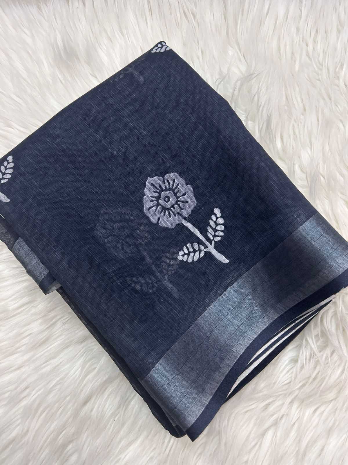 Ynf Linen KESH690 Raazhi Sarees Wholesale Linen Sarees Casual Sarees Office Wear Sarees Manufacturer- Kapda Export