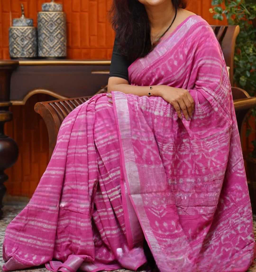 Ynf Linen KESH690 Raazhi Sarees Wholesale Linen Sarees Casual Sarees Office Wear Sarees Manufacturer- Kapda Export