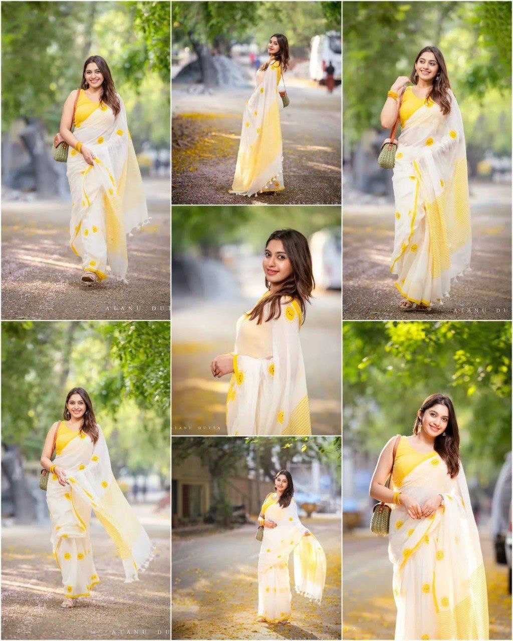 Ynf Linen KESH740 249 Sarees Wholesale Designer Sarees Printed Sarees Lightweight Sarees Manufacturer- Kapda Export