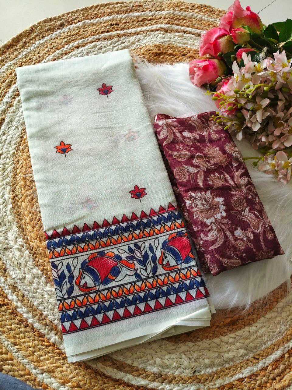 Ynf Linen KESH740 252 Sarees Wholesale Designer Sarees Lightweight Sarees Festive Sarees Manufacturer- Kapda Export