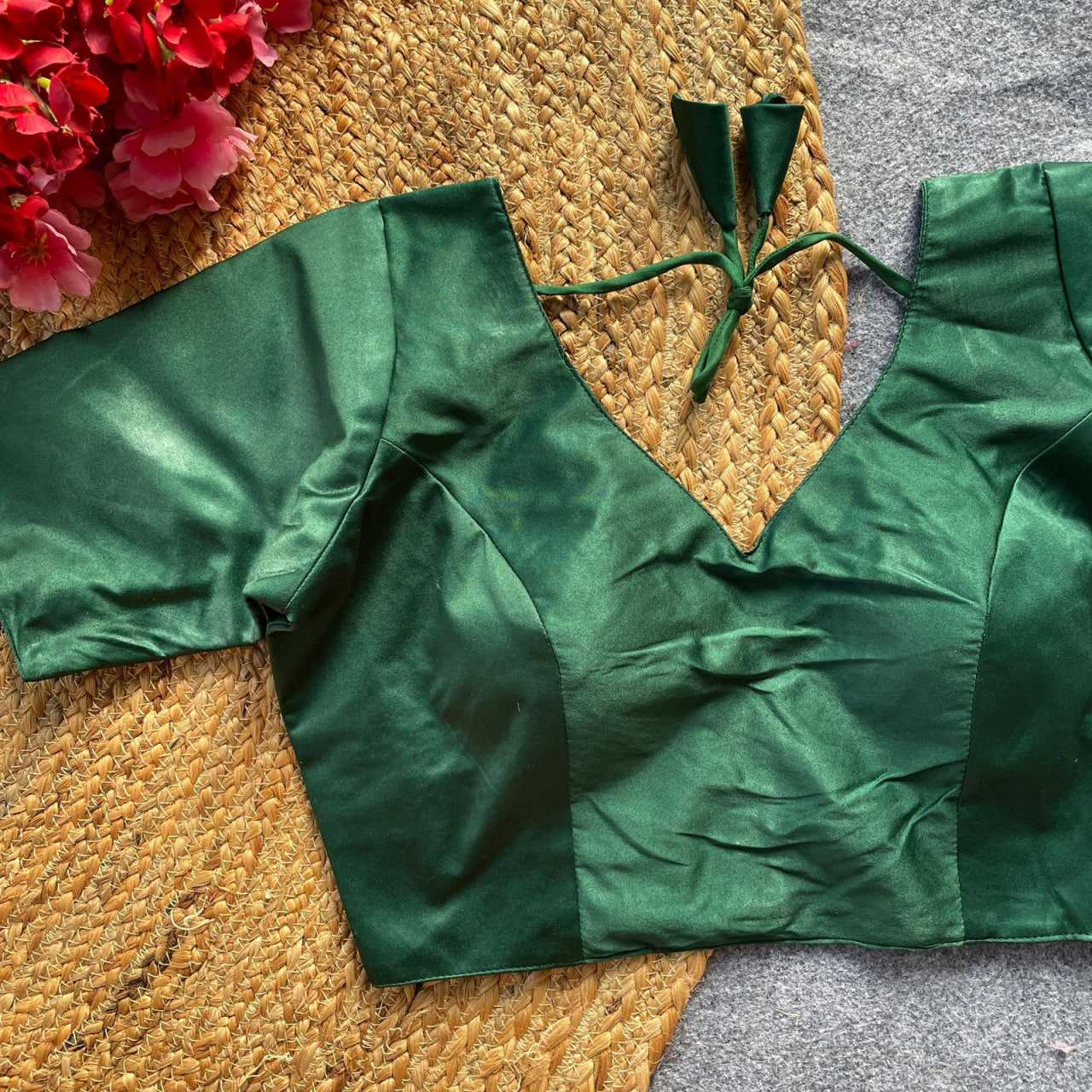 Ynf Malay Satin Silk KESH728 Malai sartin Readymade Blouses Festive Collections Wholesale Blouse Party Wear Blouse Fashion Blouse Manufacturer- Kapda Export