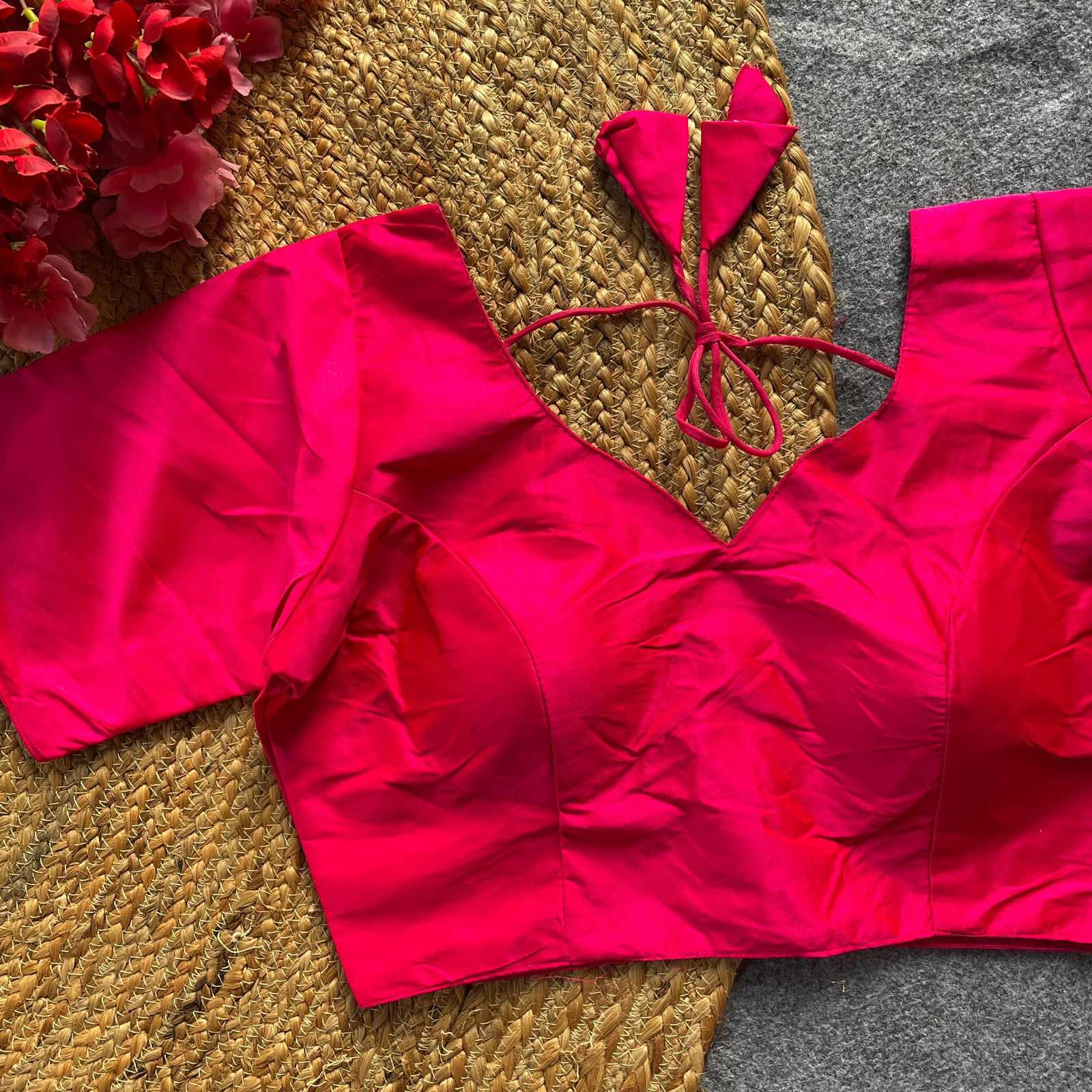 Ynf Malay Satin Silk KESH728 Malai sartin Readymade Blouses Festive Collections Wholesale Blouse Party Wear Blouse Fashion Blouse Manufacturer- Kapda Export