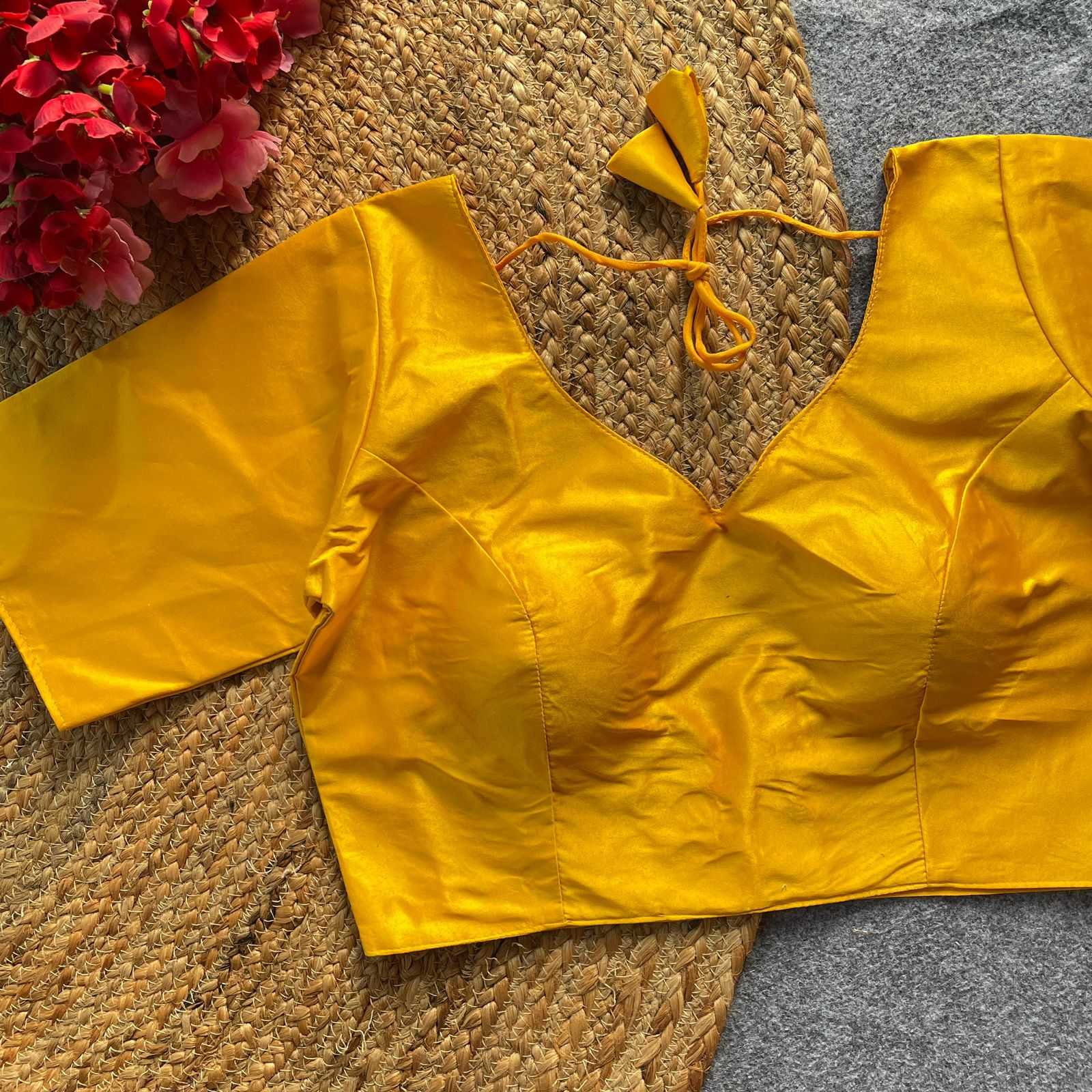 Ynf Malay Satin Silk KESH728 Malai sartin Readymade Blouses Festive Collections Wholesale Blouse Party Wear Blouse Fashion Blouse Manufacturer- Kapda Export