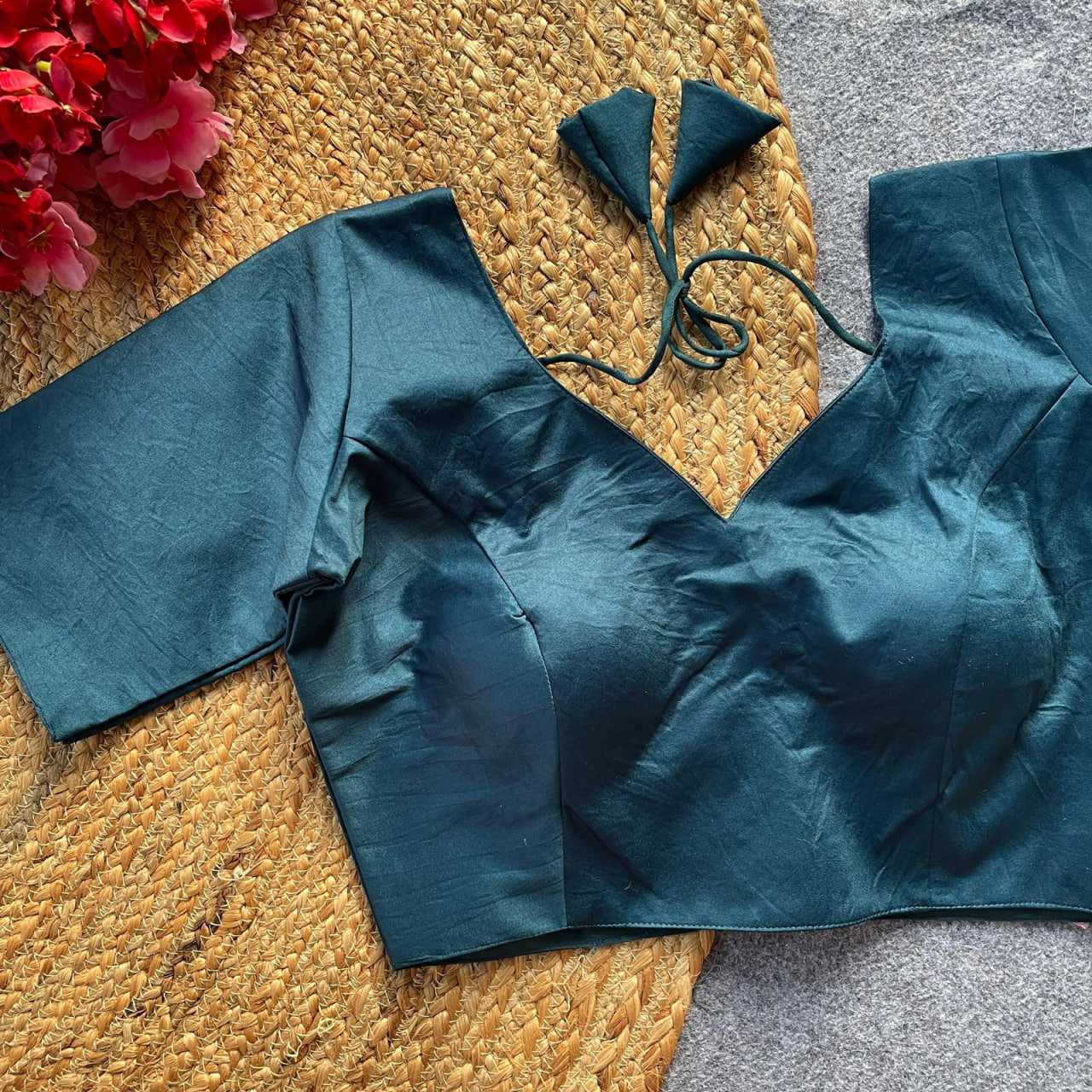 Ynf Malay Satin Silk KESH728 Malai sartin Readymade Blouses Festive Collections Wholesale Blouse Party Wear Blouse Fashion Blouse Manufacturer- Kapda Export