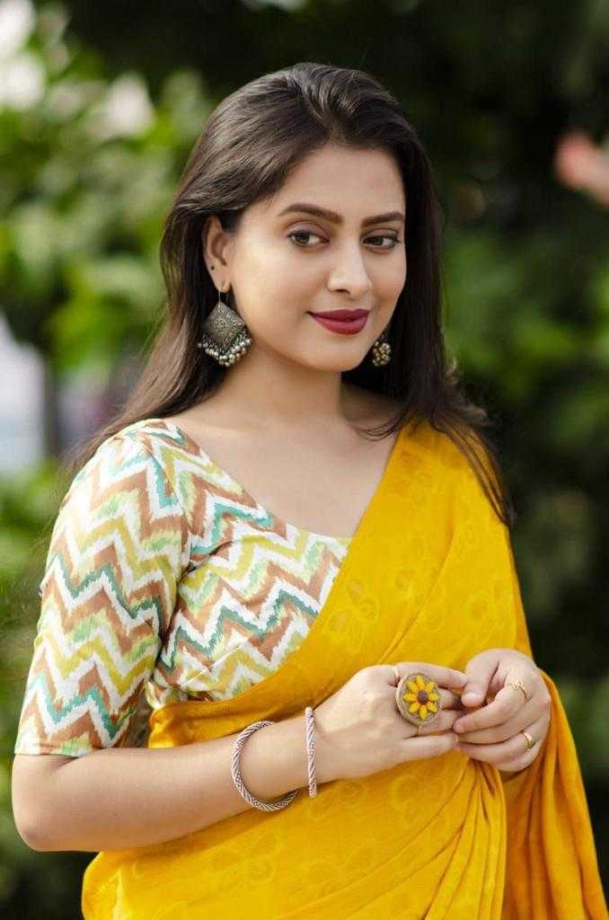 Ynf Mulberry KESH433 BOMBAY Sarees Wholesale Designer Sarees Printed Sarees Tussar Sarees Manufacturer- Kapda Export