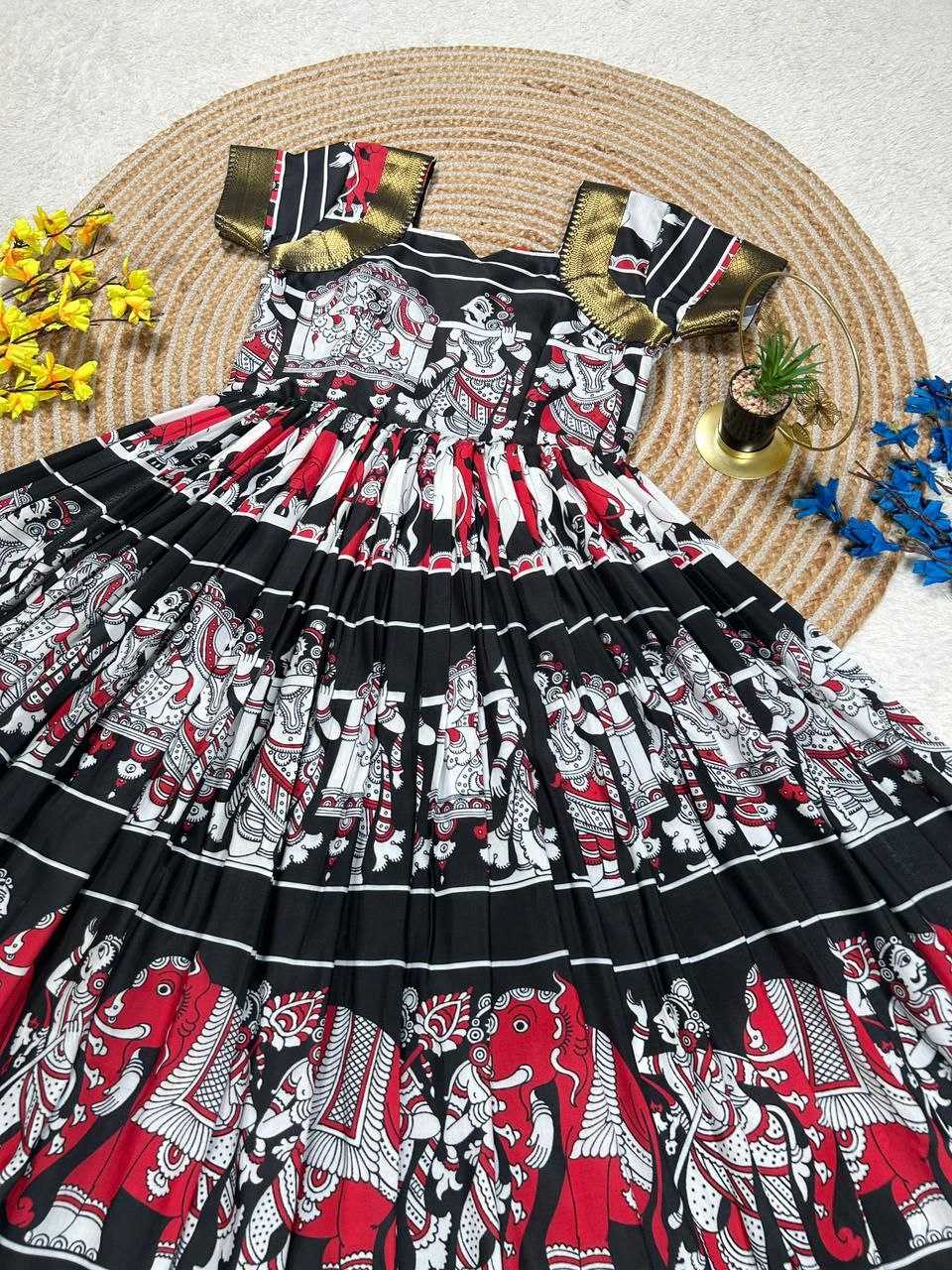 Ynf Muslin Cotton KESH167 RAM Gowns Wholesale Evening Gowns Party Wear Gowns Designer Gowns Manufacturer- Kapda Export