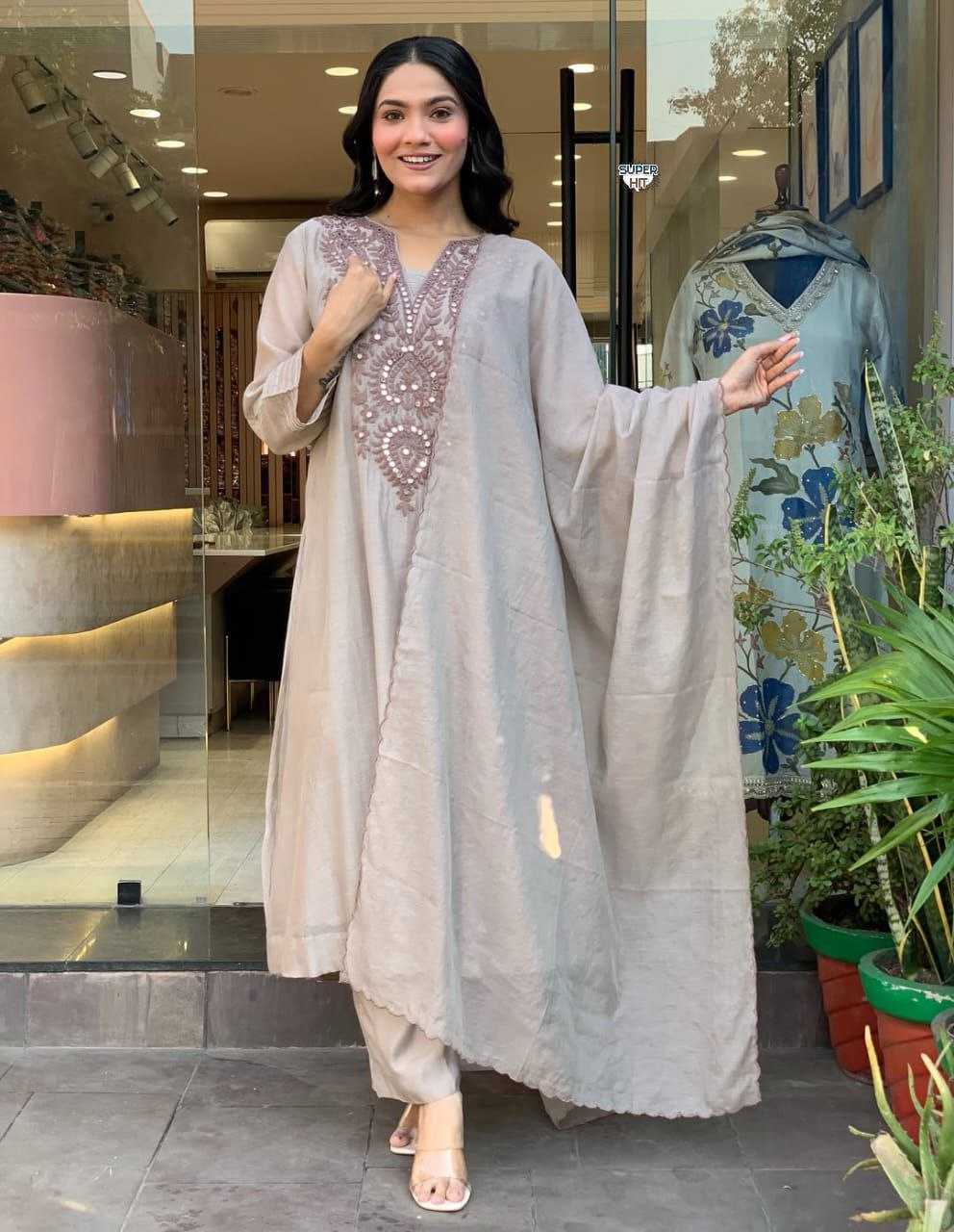 Ynf Muslin Cotton KESH536 Cotton Kurti Wholesale Festive Kurtis Cotton Kurtis Mirror Work Kurti Manufacturer- Kapda Export