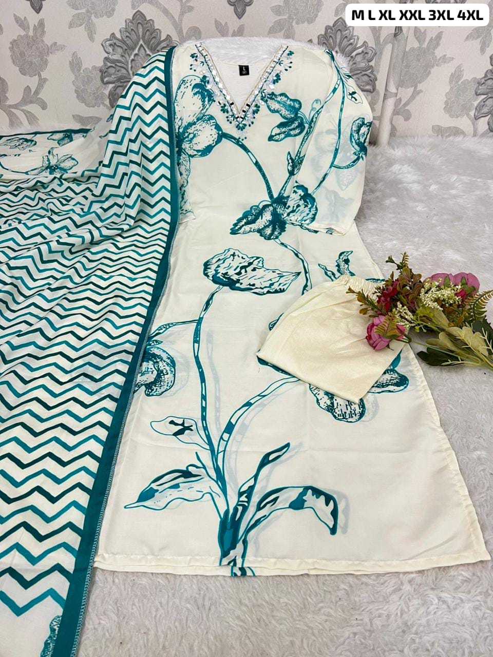 Ynf Muslin Silk KESH684 ANIHS Kurti Wholesale Casual Kurtis Printed Kurtis Cotton Kurtis Manufacturer- Kapda Export