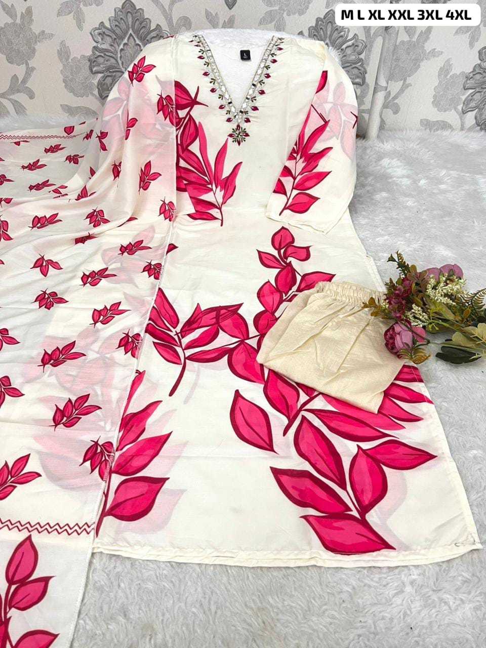 Ynf Muslin Silk KESH684 ANIHS Kurti Wholesale Casual Kurtis Printed Kurtis Cotton Kurtis Manufacturer- Kapda Export