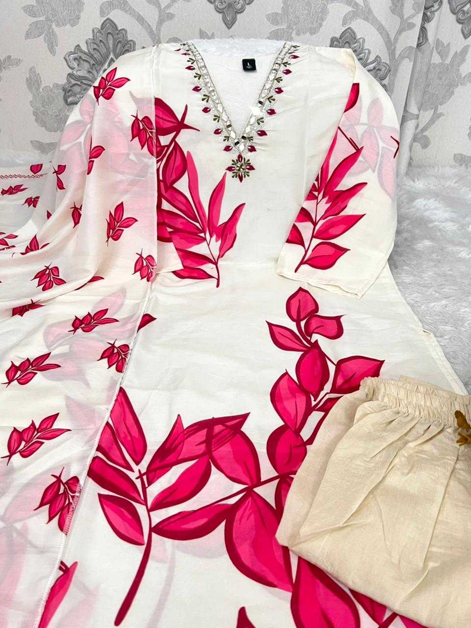 Ynf Muslin Silk KESH684 ANIHS Kurti Wholesale Casual Kurtis Printed Kurtis Cotton Kurtis Manufacturer- Kapda Export