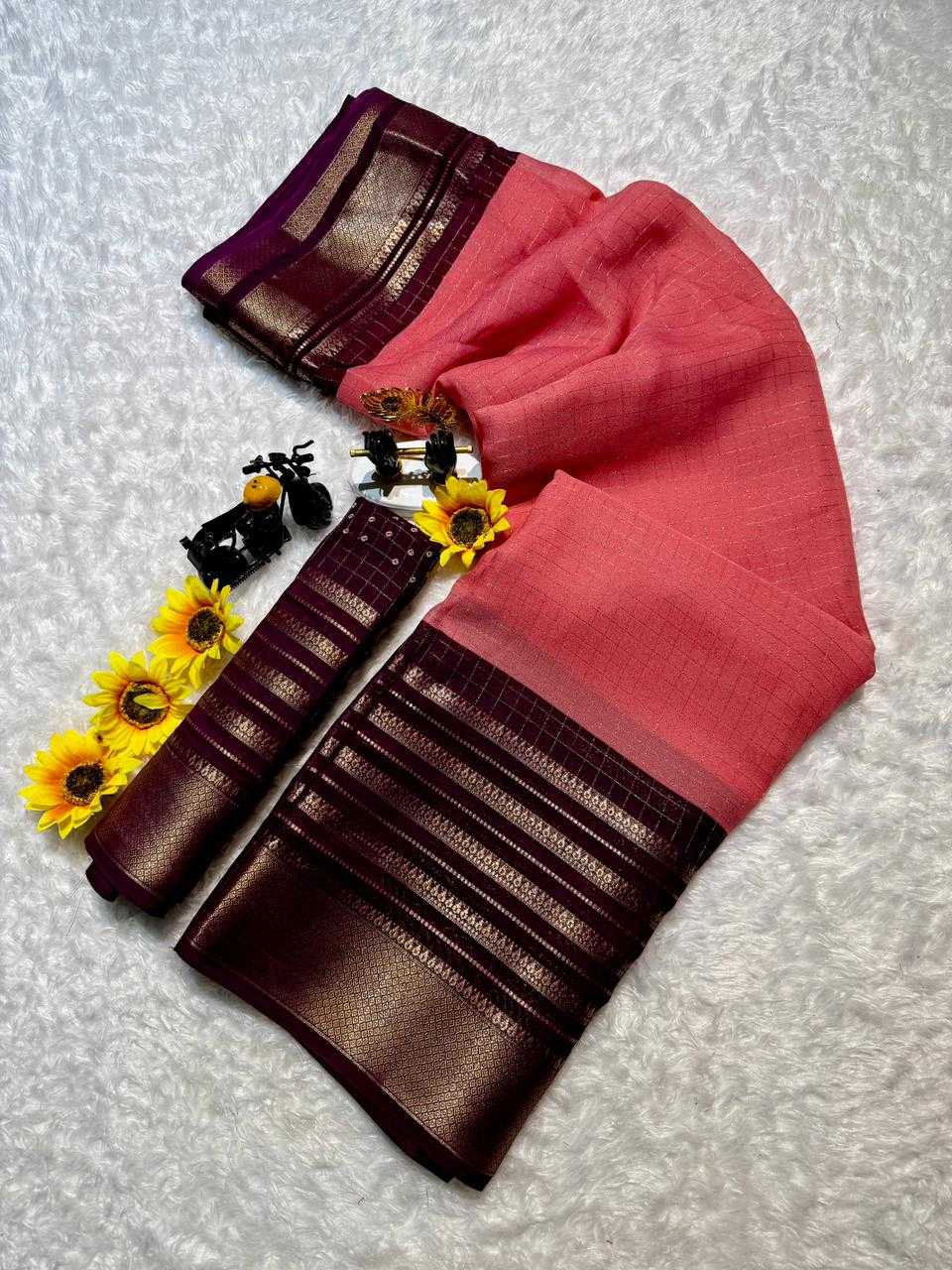 Ynf Mysore Silk KESH693 hit Sarees Wholesale Sequin Sarees Embroidered Sarees Uniform Sarees Manufacturer- Kapda Export