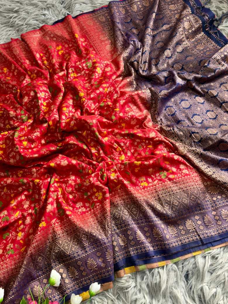 Ynf Nylon KESH657 dyed Banarasi Sarees Wholesale Designer Sarees Nylon Sarees Traditional Sarees Manufacturer- Kapda Export