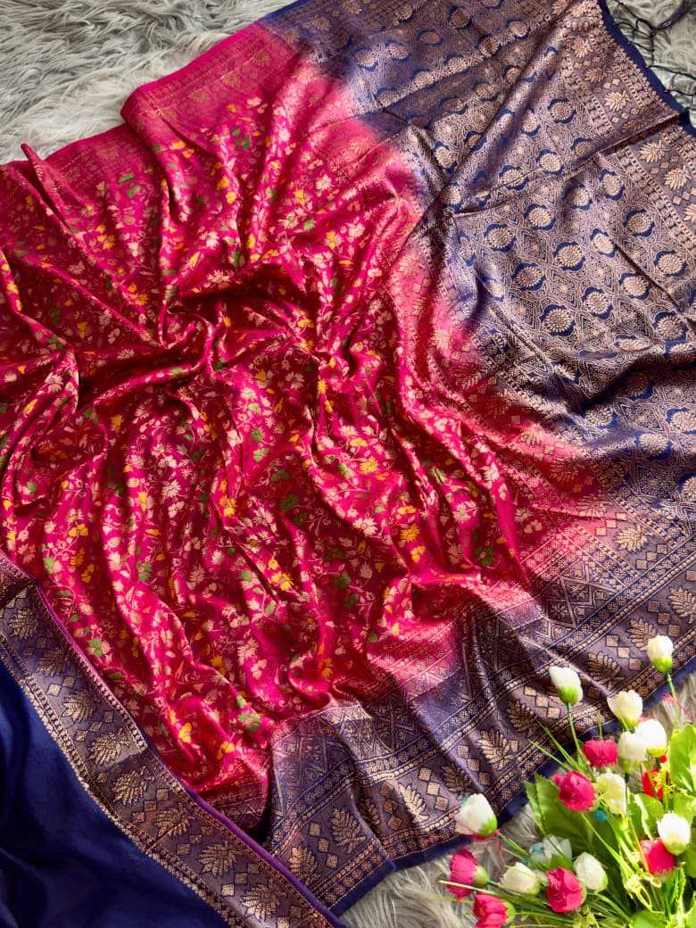 Ynf Nylon KESH657 dyed Banarasi Sarees Wholesale Designer Sarees Nylon Sarees Traditional Sarees Manufacturer- Kapda Export