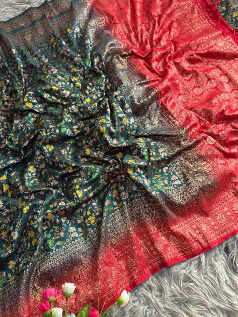 Ynf Nylon KESH657 dyed Banarasi Sarees Wholesale Designer Sarees Nylon Sarees Traditional Sarees Manufacturer- Kapda Export