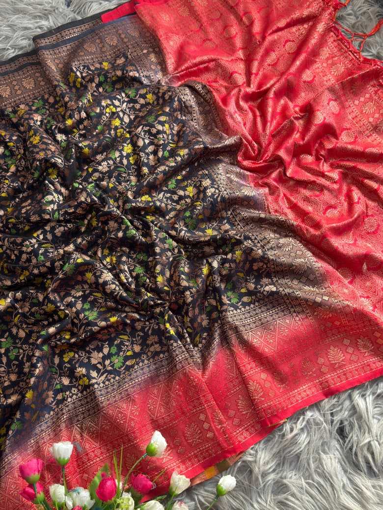 Ynf Nylon KESH657 dyed Banarasi Sarees Wholesale Designer Sarees Nylon Sarees Traditional Sarees Manufacturer- Kapda Export