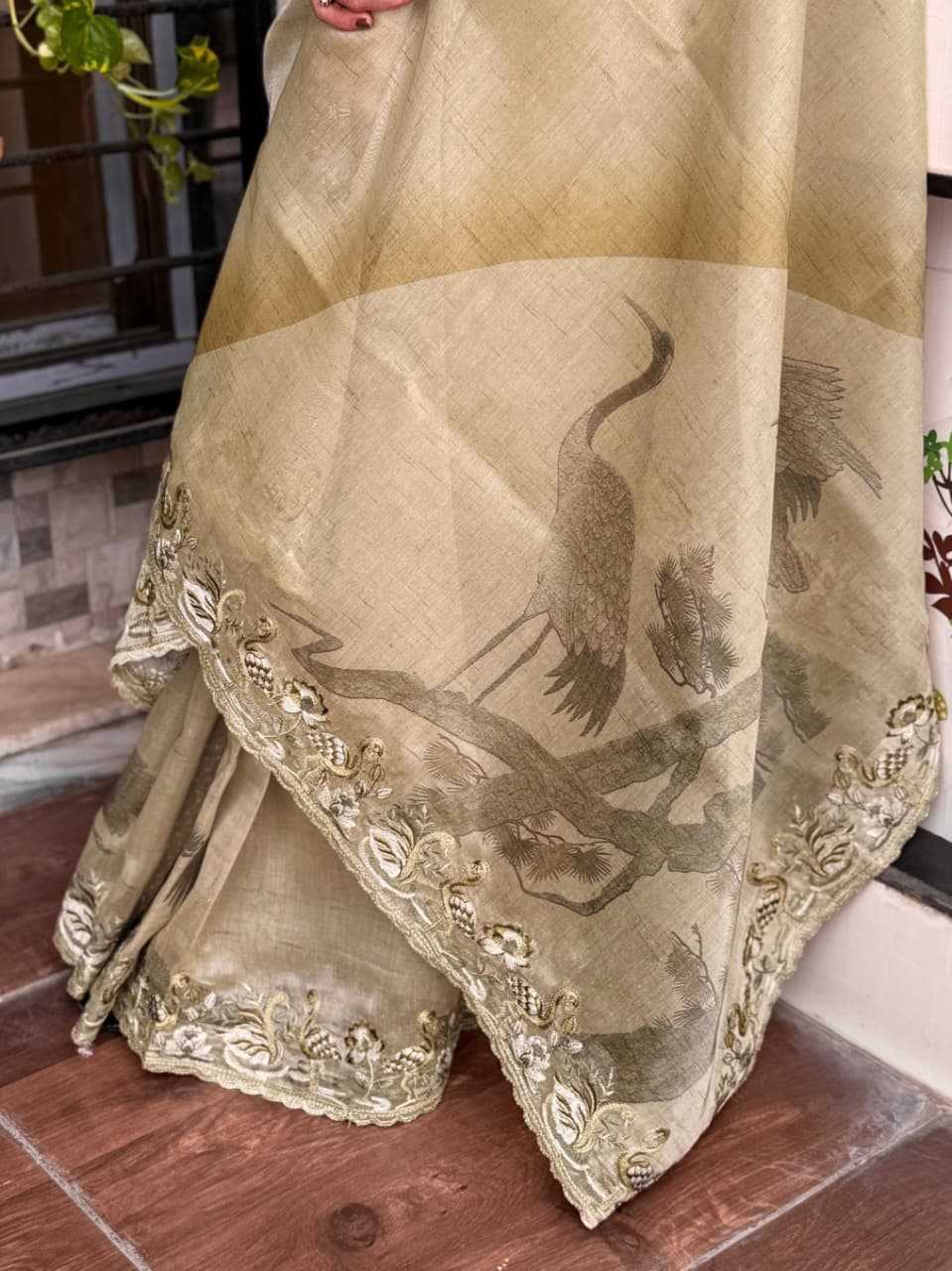 Ynf Organza KESH501 Hansawar Sarees Festive Collections Wholesale Organza Sarees Embroidered Sarees Onam Collections Manufacturer- Kapda Export
