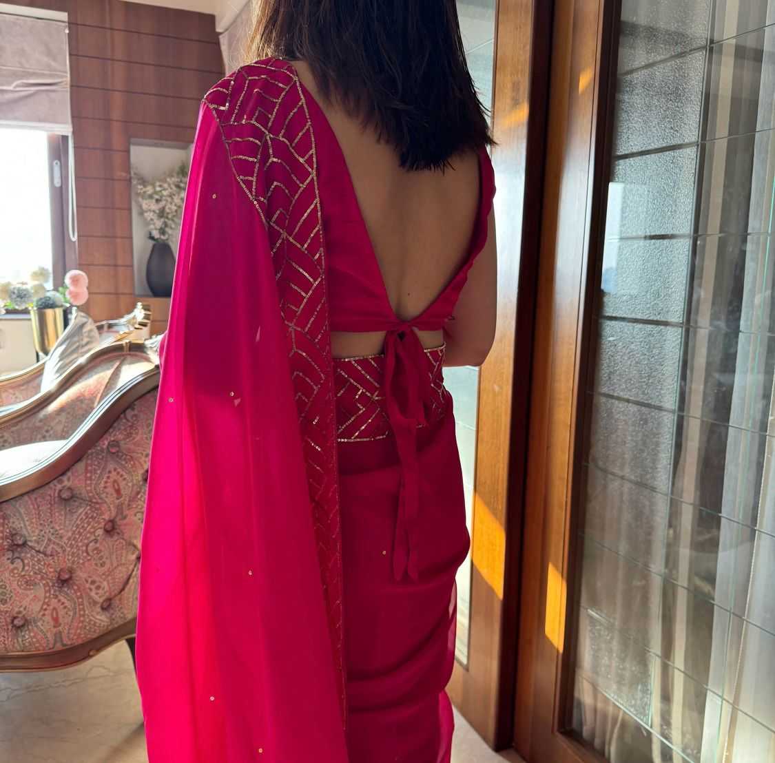 Ynf Organza KESH549 cover Sarees Wholesale Designer Sarees Organza Sarees Sequence Sarees Manufacturer- Kapda Export