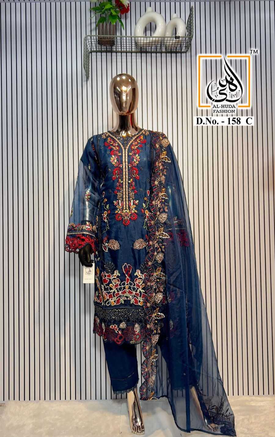 Ynf Organza KESH557 158 Kurti Wholesale Designer Kurtis Embroidered Kurtis Tunic Kurti Manufacturer- Kapda Export