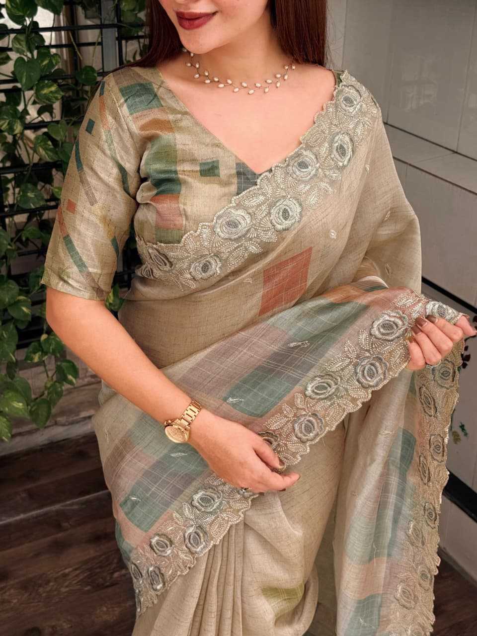 Ynf Organza KESH575 Marigold Sarees Wholesale Organza Sarees Sequence Sarees Embroidered Sarees Manufacturer- Kapda Export