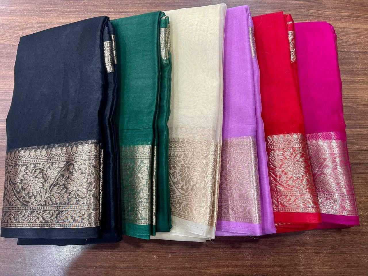Ynf Organza KESH577 CM 559 Sarees Festive Collections Wholesale Organza Sarees Jacquard Saree Zari Sarees Manufacturer- Kapda Export
