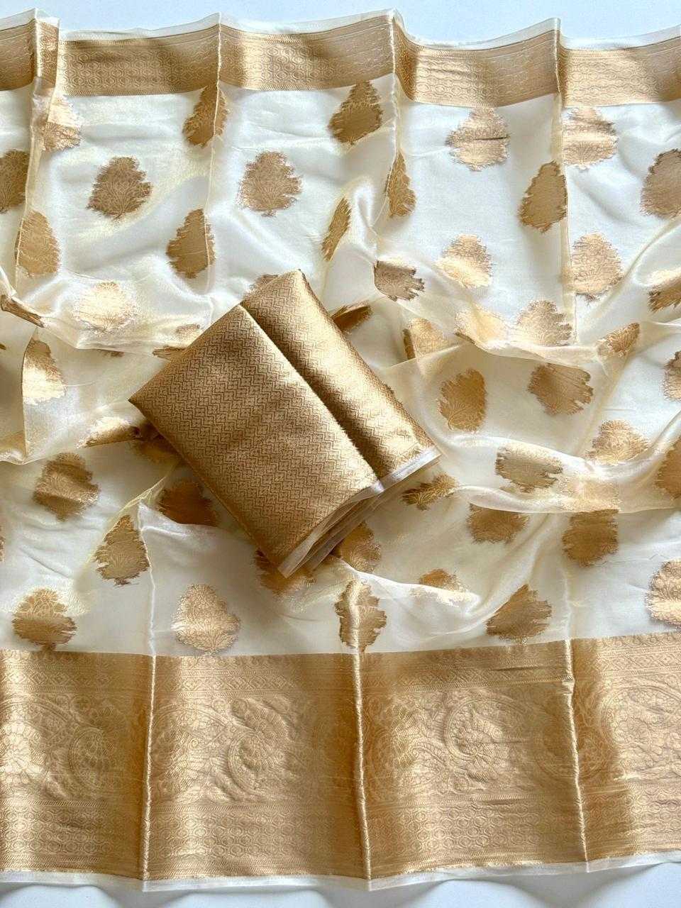 Ynf Organza KESH681 JUMAIRA Sarees Festive Collections Wholesale Organza Sarees Jacquard Saree Onam Collections Manufacturer- Kapda Export