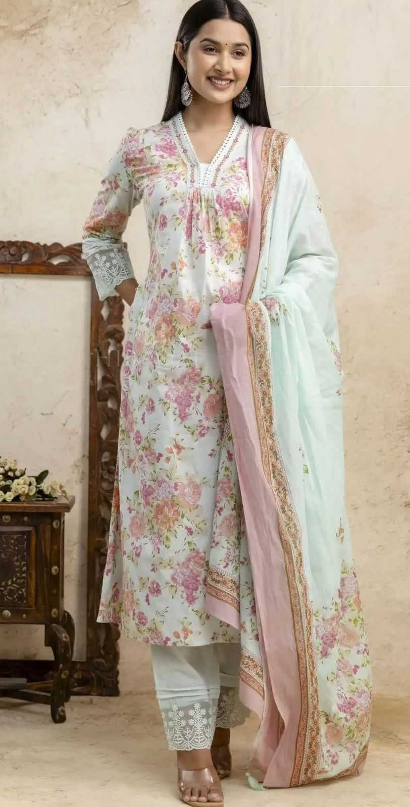 Ynf Organza KESH684 JEENU Kurti Wholesale Anarkali Kurtis Embroidered Kurtis Printed Silk Kurti Manufacturer- Kapda Export