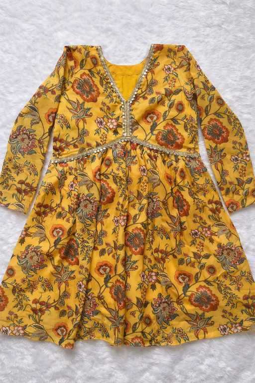 Ynf Organza Silk KESH522 118 Gowns Wholesale Printed Gowns Designer Gowns Lightweight Gowns Manufacturer- Kapda Export