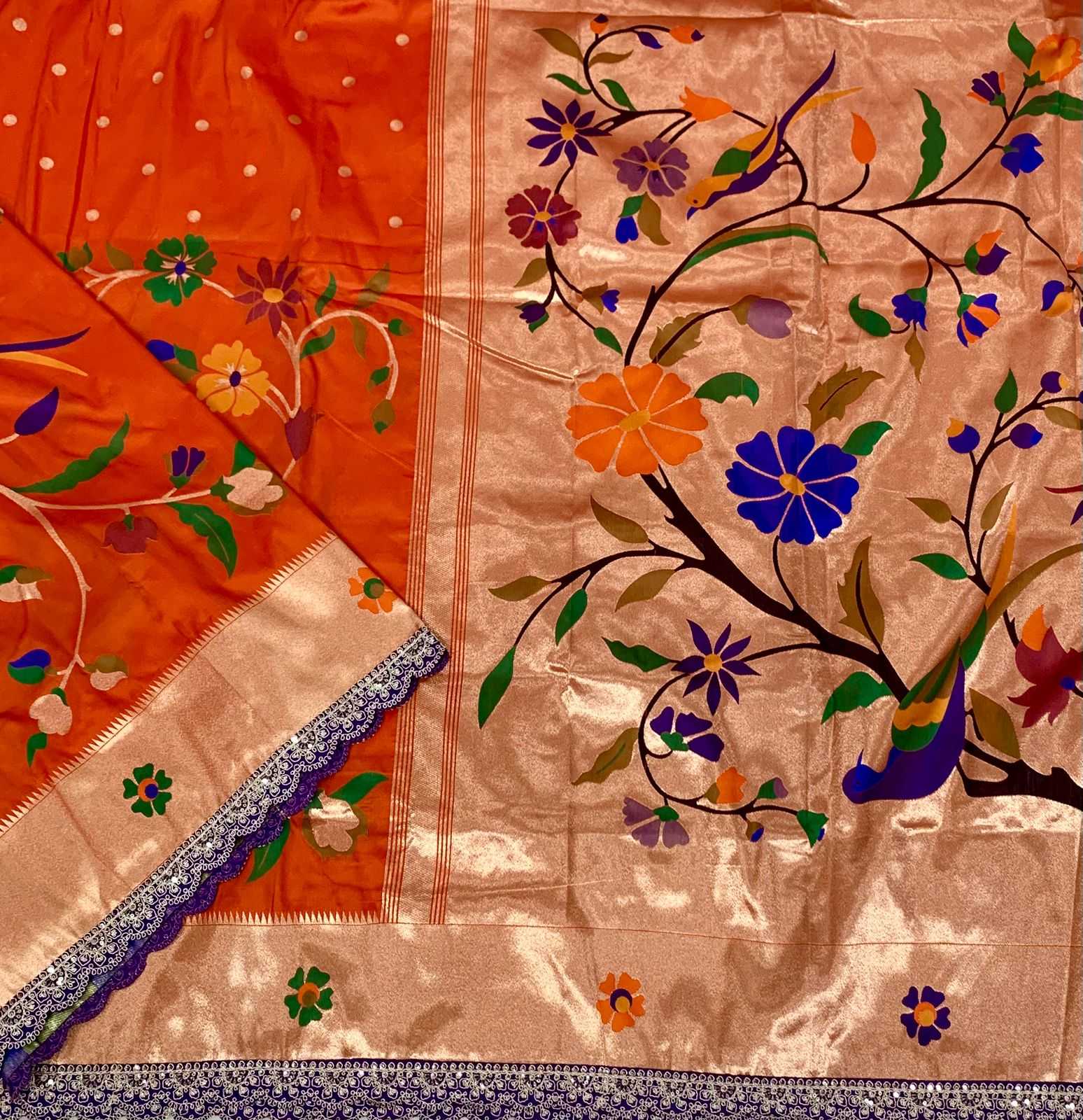 Ynf Paithani Silk KESH685 125 Sarees Festive Collections Wholesale Lace Border Sarees Festive Sarees Sarees With Blouse Manufacturer- Kapda Export