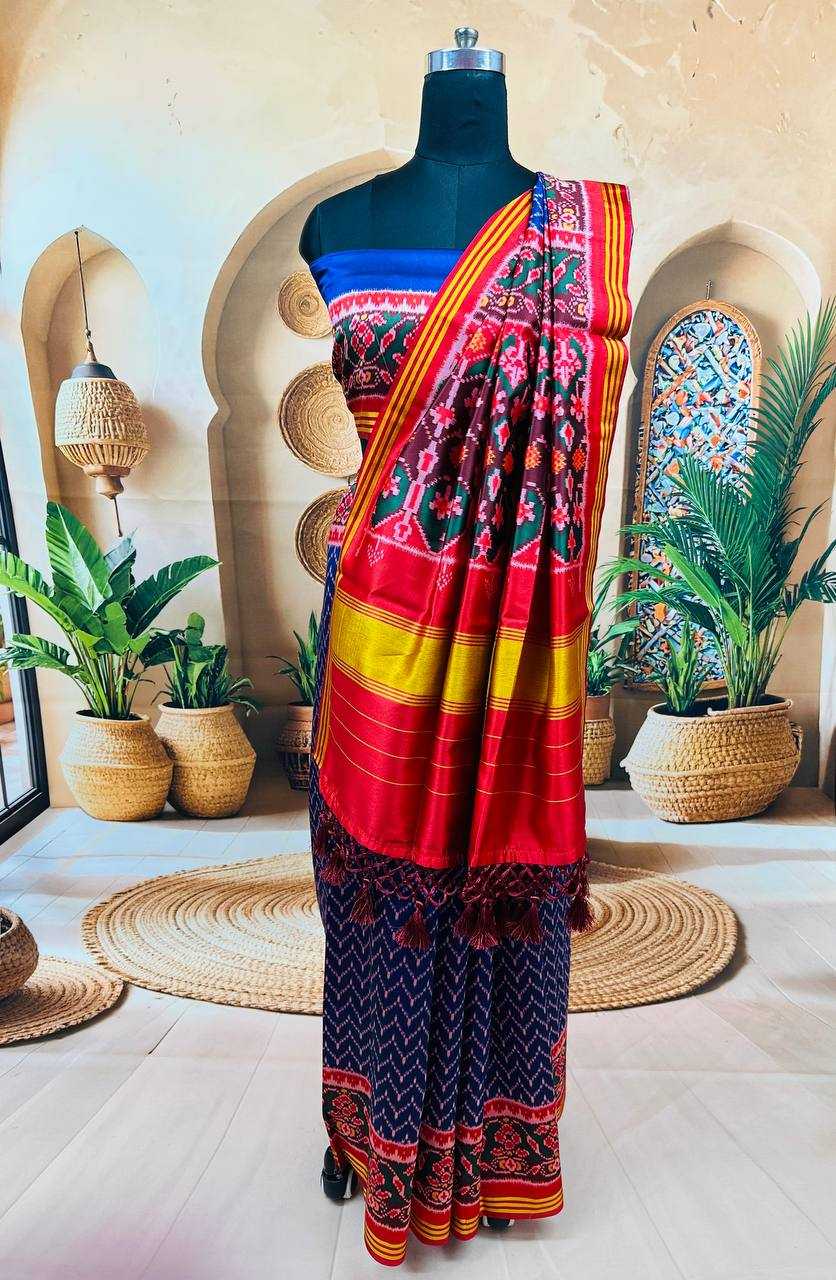 Ynf Patola Silk KESH488 Experience Sarees Wholesale Printed Sarees Traditional Sarees Zari Sarees Manufacturer- Kapda Export