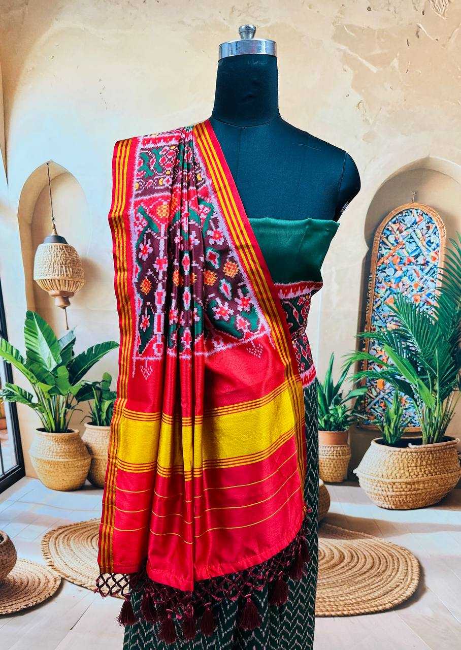 Ynf Patola Silk KESH488 Experience Sarees Wholesale Printed Sarees Traditional Sarees Zari Sarees Manufacturer- Kapda Export